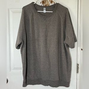ALTERNATIVE earth.‎ Gray men’s short sleeve Top Sz 2XL